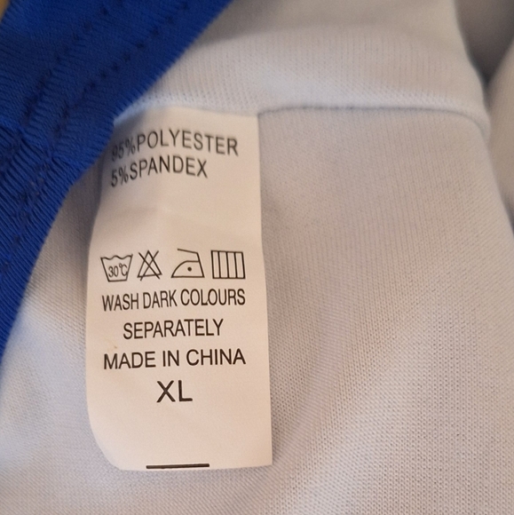 Classic fashion royal blue one shoulder athletic bra XL NWT *K - Picture 6 of 6